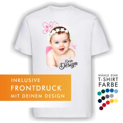 T-Shirt einseitig bedruckt